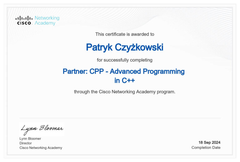 Partner-_CPP_-_Advanced_Programming_in_C - _certificate_patryk-czyzkowskir1-gmail-com_efadfdf4-d552-4423-8a5e-c2f9f7ba2efc_page-0001